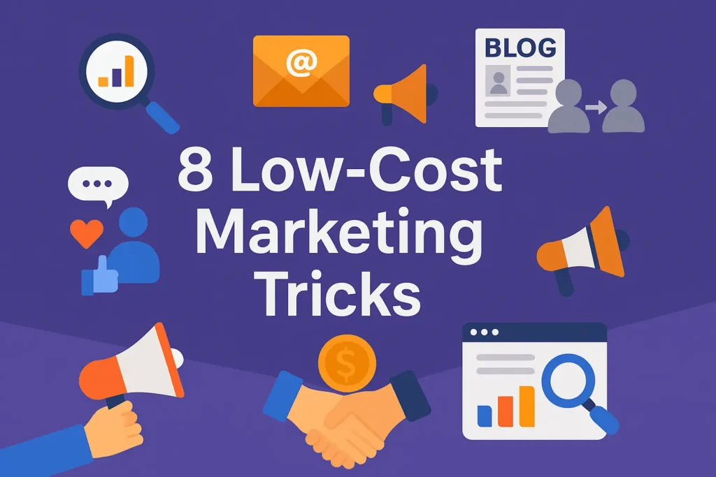 8 Low-Cost Marketing Tricks