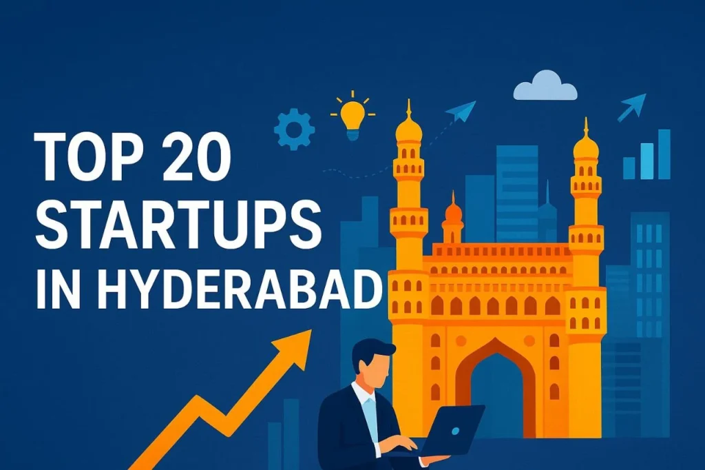 Top 20 startups in Hyderabad