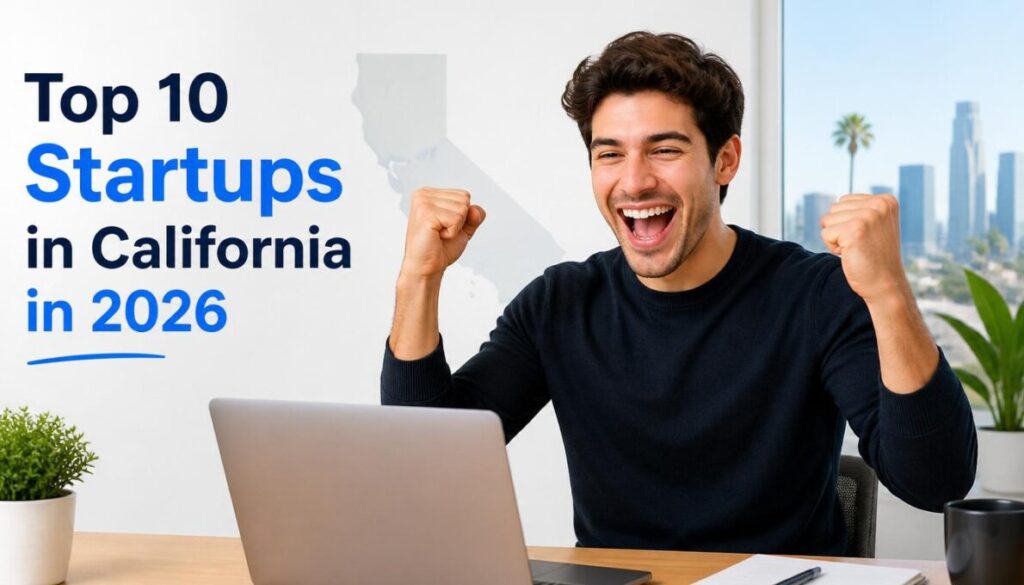 Top 10 Startups in California in 2026