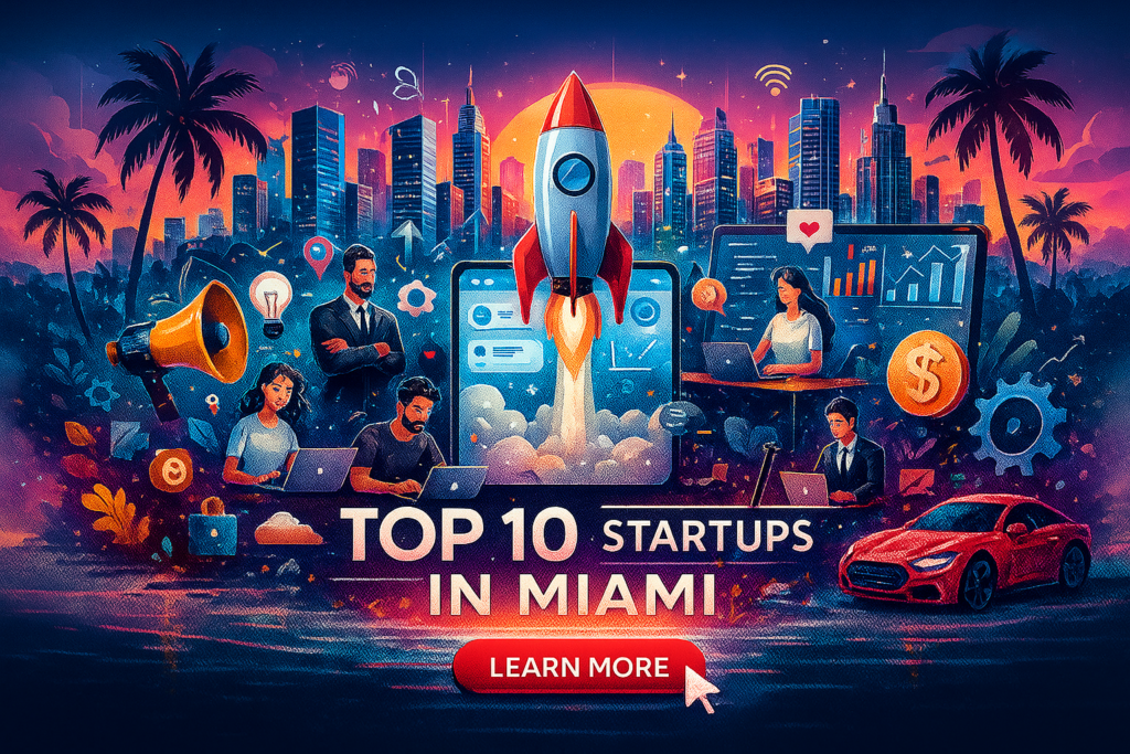 Top 10 startups in Miami