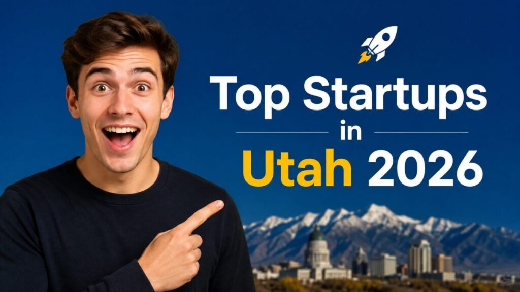 Image saying top startups in Utah
