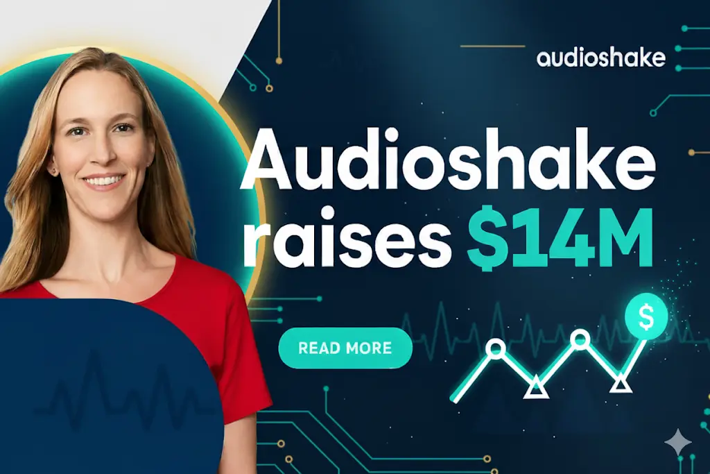 Audioshake raises $14m