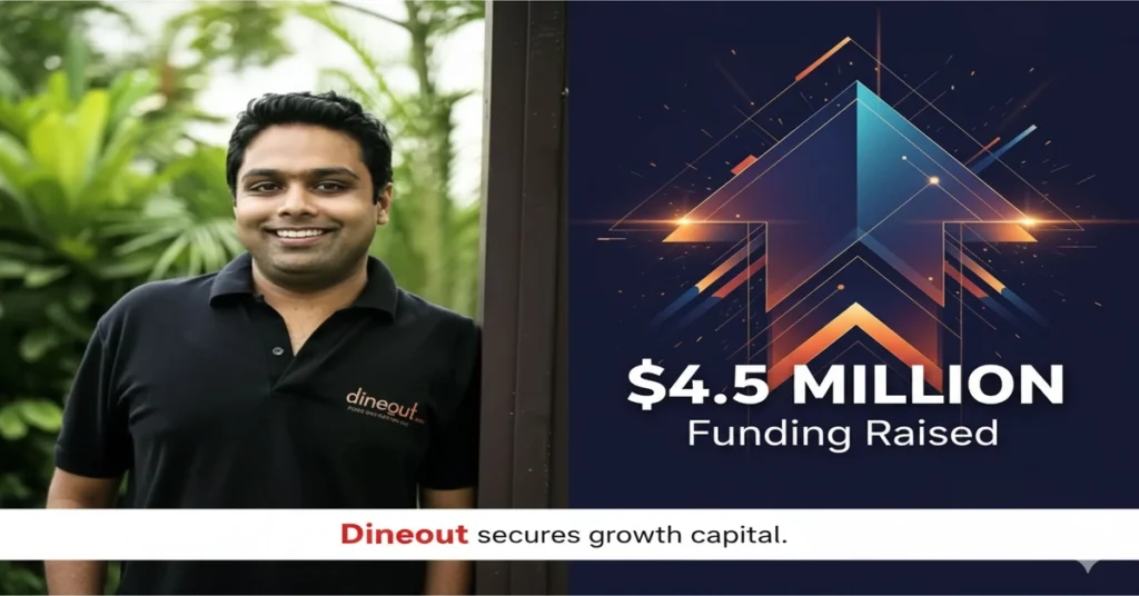 Dineout have raised $4.5 million