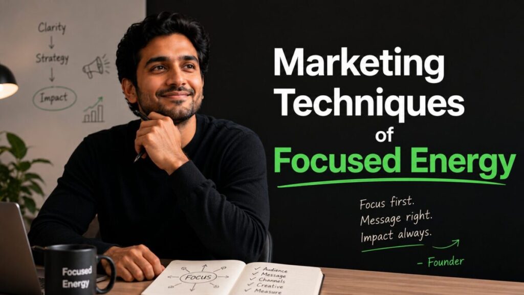 Focused Energy: Marketing Techniques decoded