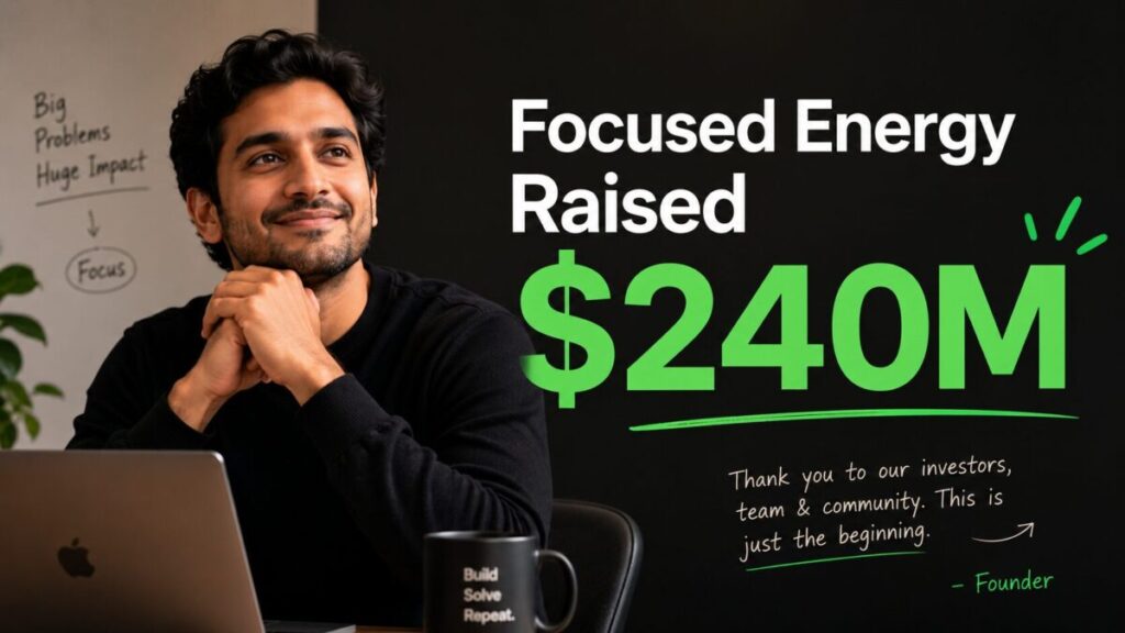 Focused Energy Raised $240M