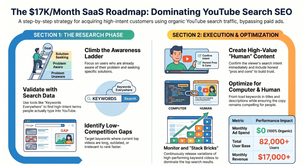 Follow Buddy- YouTube Search Playbook for Scaling Micro-SaaS Revenue