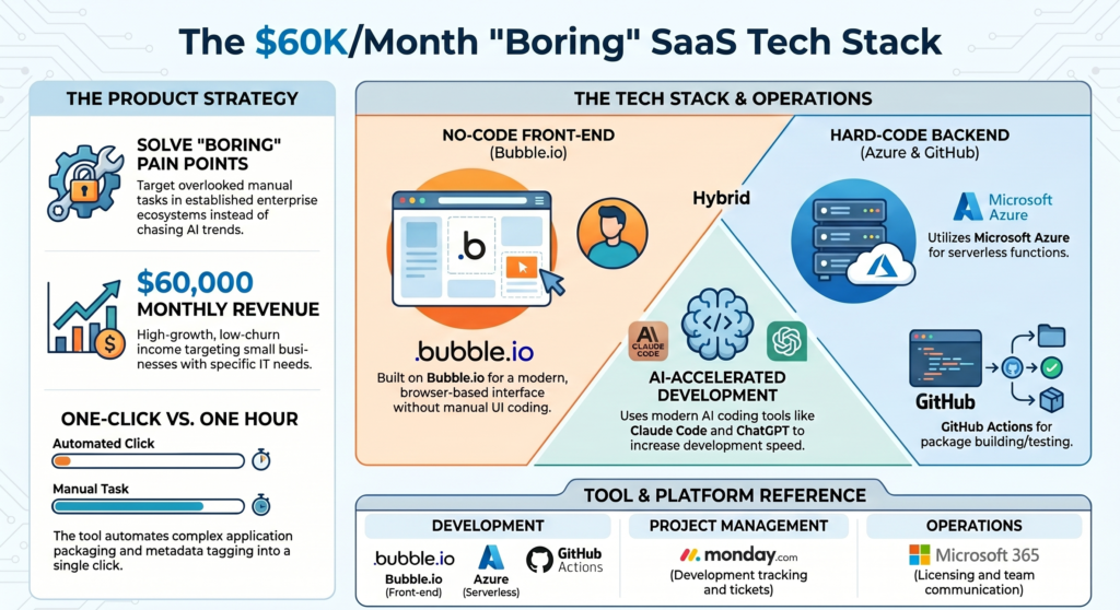 Packager- Tech stack that generates $60,000 in monthly revenue 