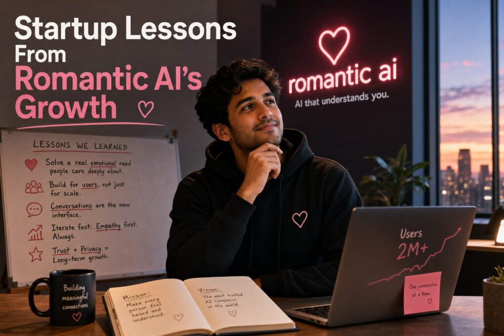 Startup Lessons From Romantic AI's Growth