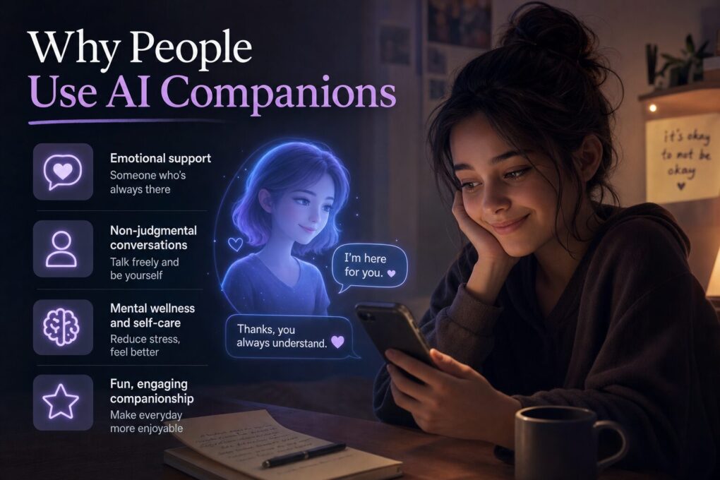 Why People Use AI Companions Why People Use AI Companions