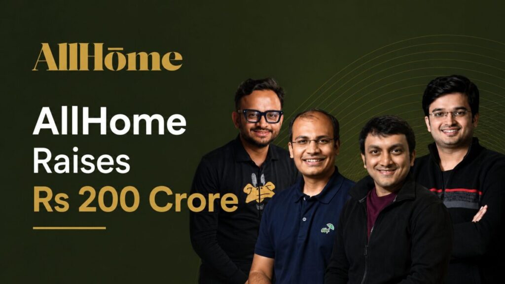 AllHome Raises Rs 200 Crore