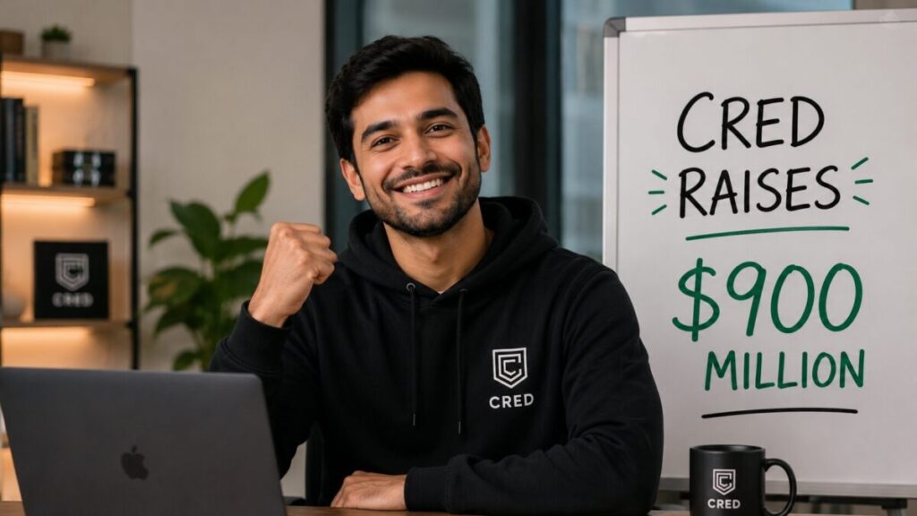 CRED RAISES $900 MILLION