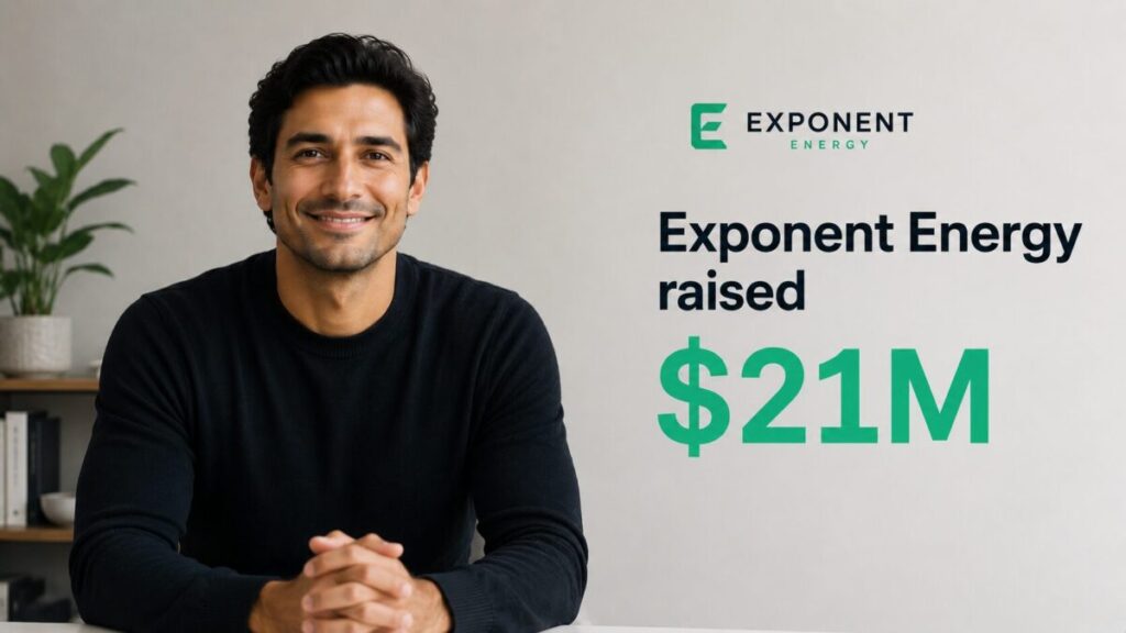 Exponent Energy raised $21M