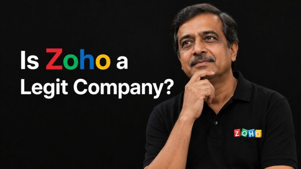 Is Zoho a Legit Company