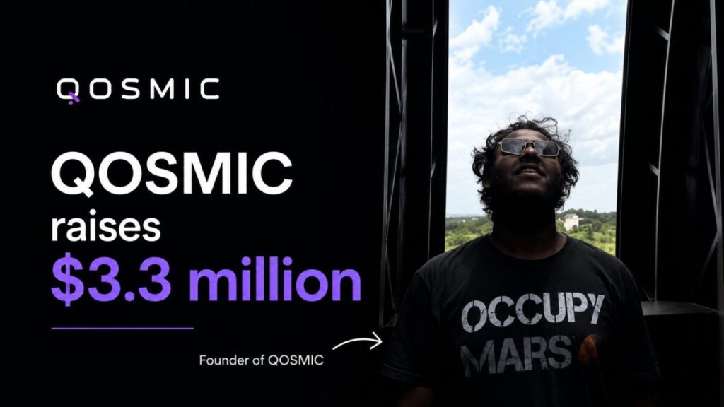 QOSMIC raises $3.3 million