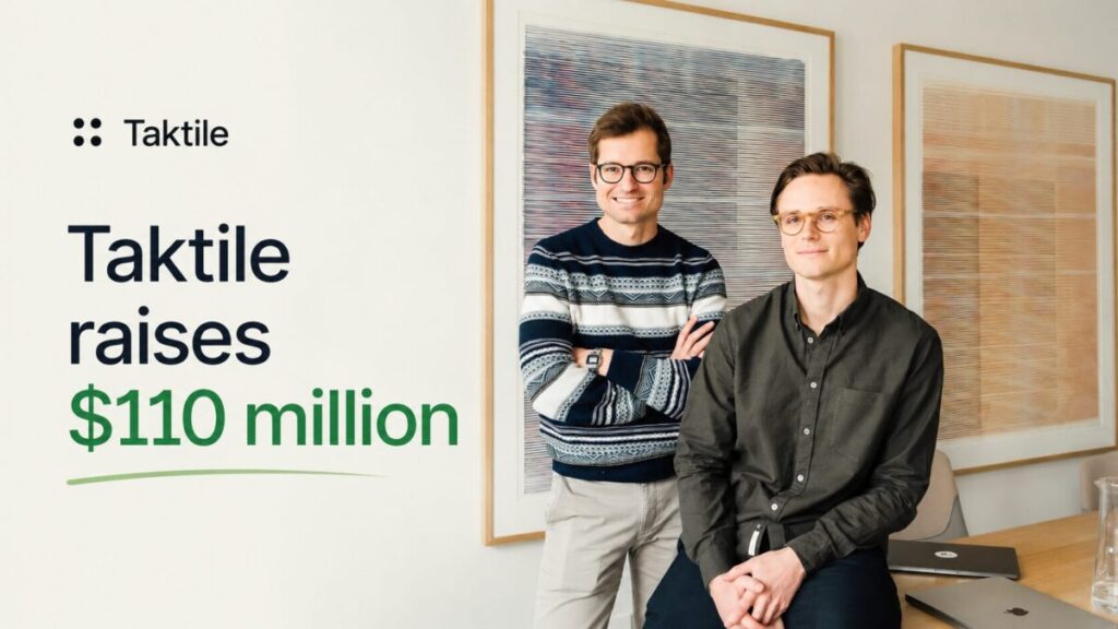 Taktile raises $110 million