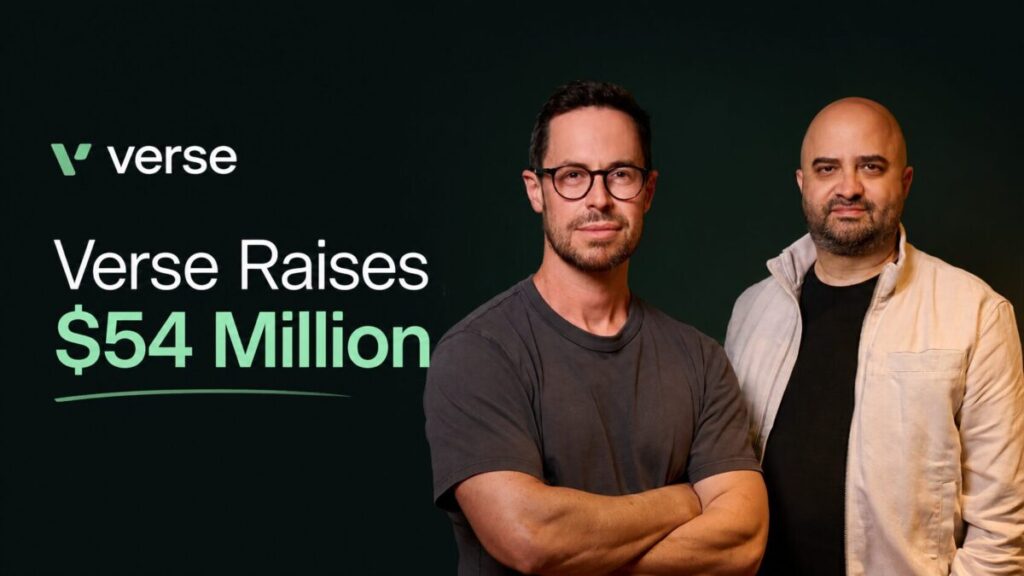 Verse Raises $54 Million